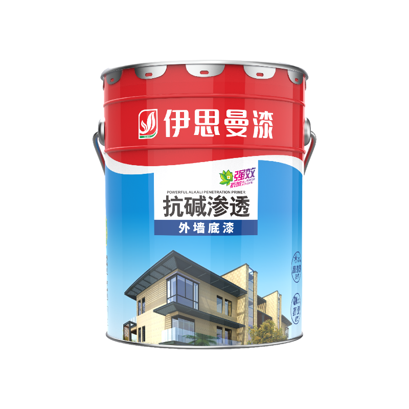 External wall latex paint with alkali penetration resistance. 587